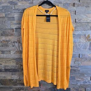 Torrid 00/0 Yellow Gold Golden Glow Kimono New With Tags READ